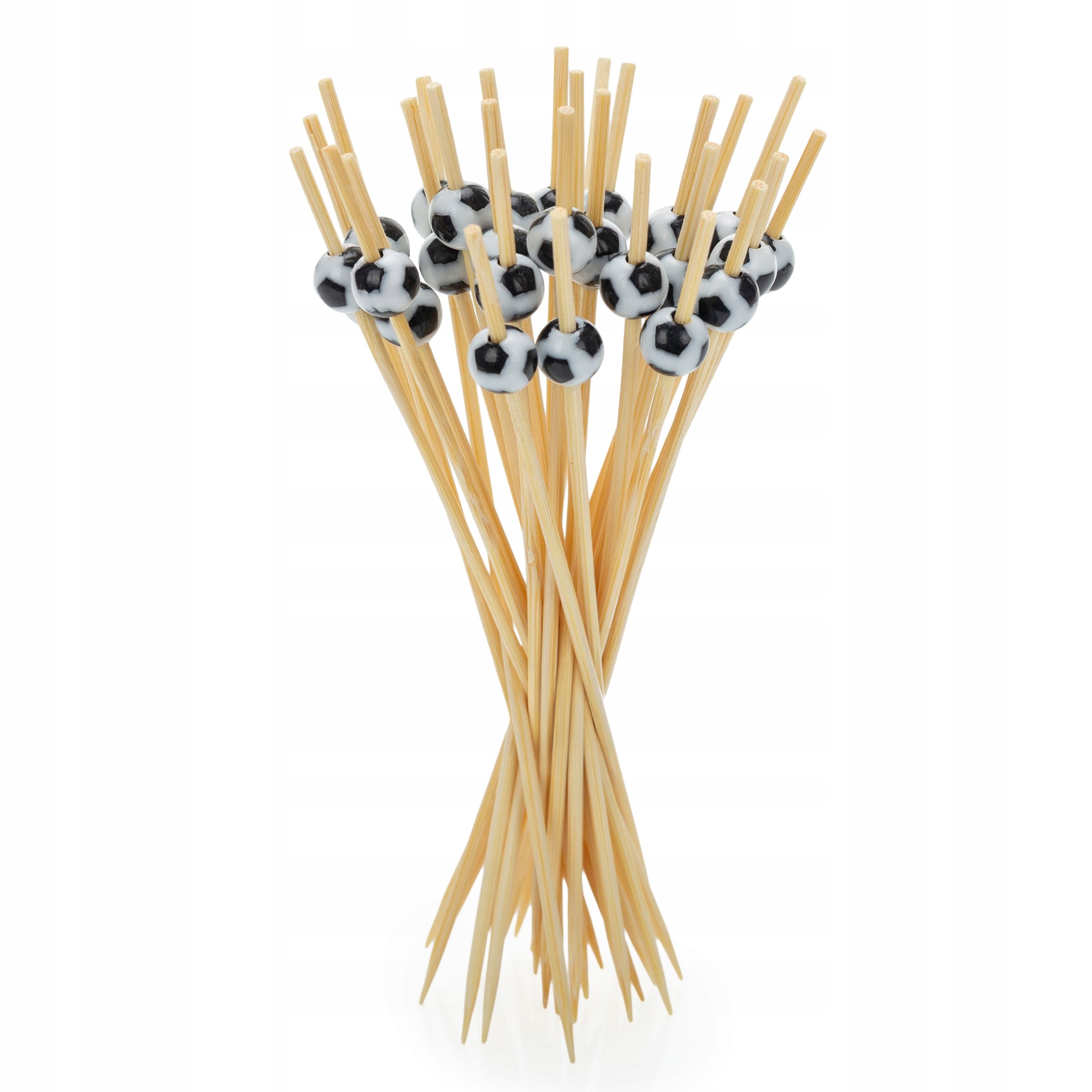  Klebt dekorativ snack-pins snacks rosa bälle 12cm 100 stück