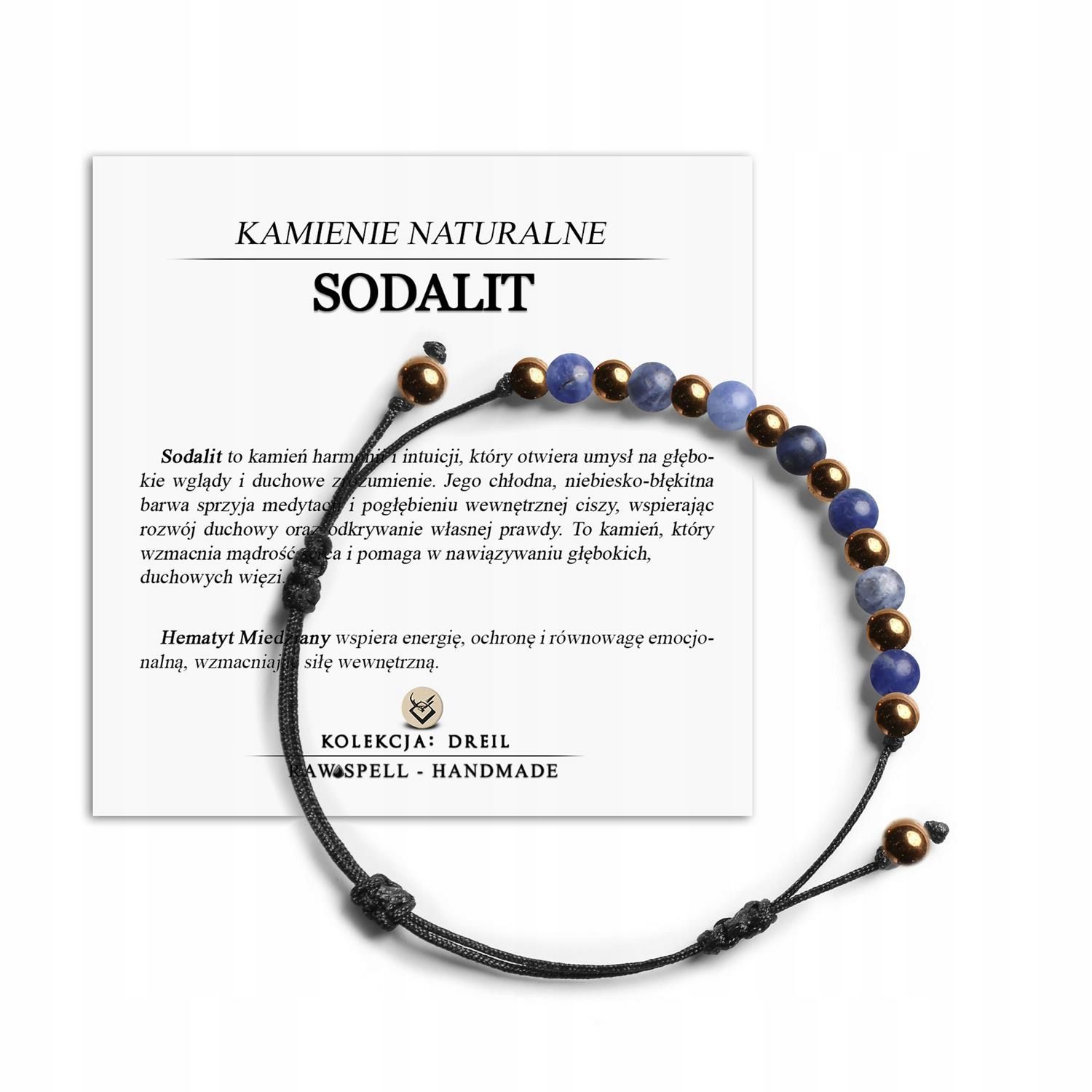  Armband dreil feminin - tigerauge, hematit kupfer amulett