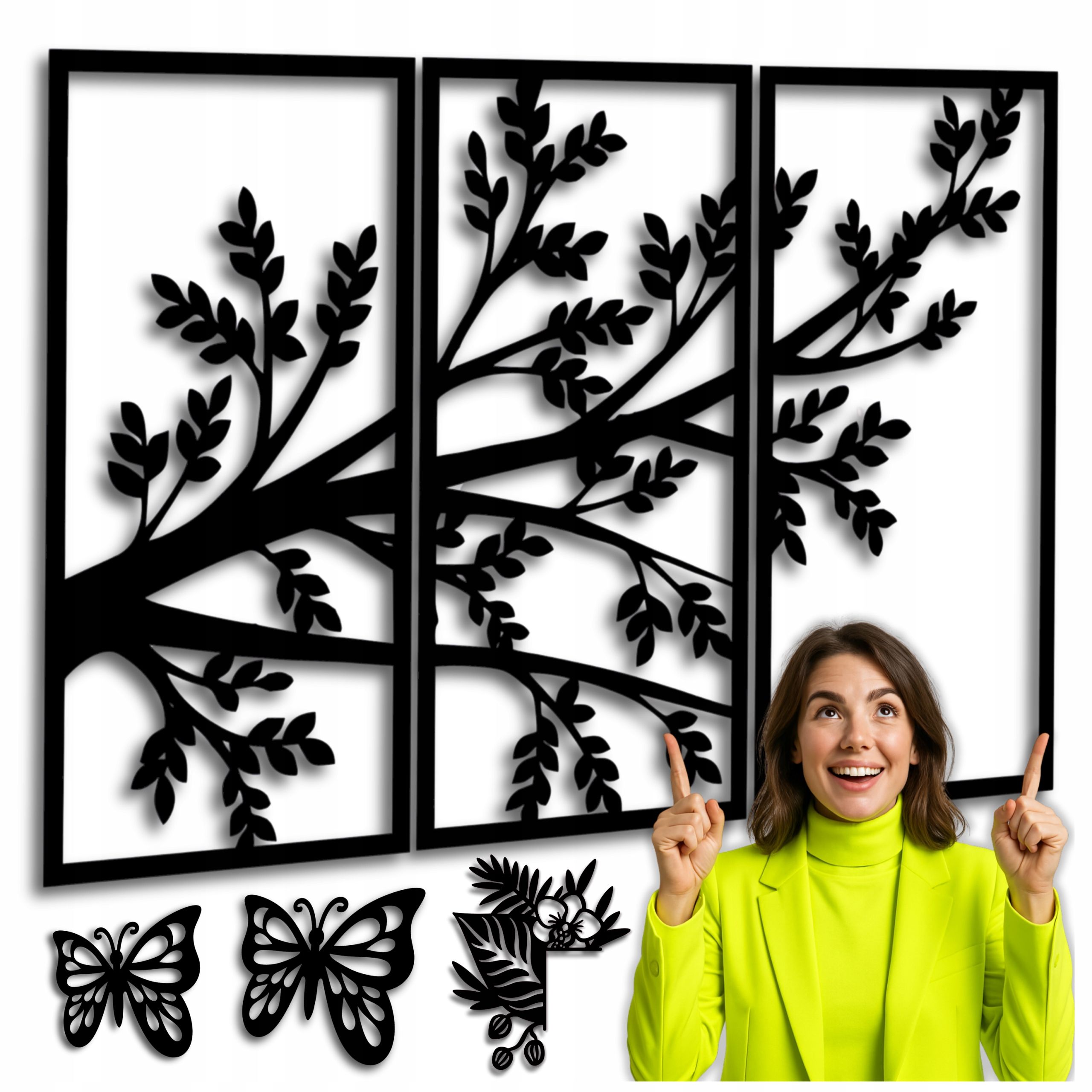  Openwork painting for the living room paintings on the wall wall decoration landscape gor