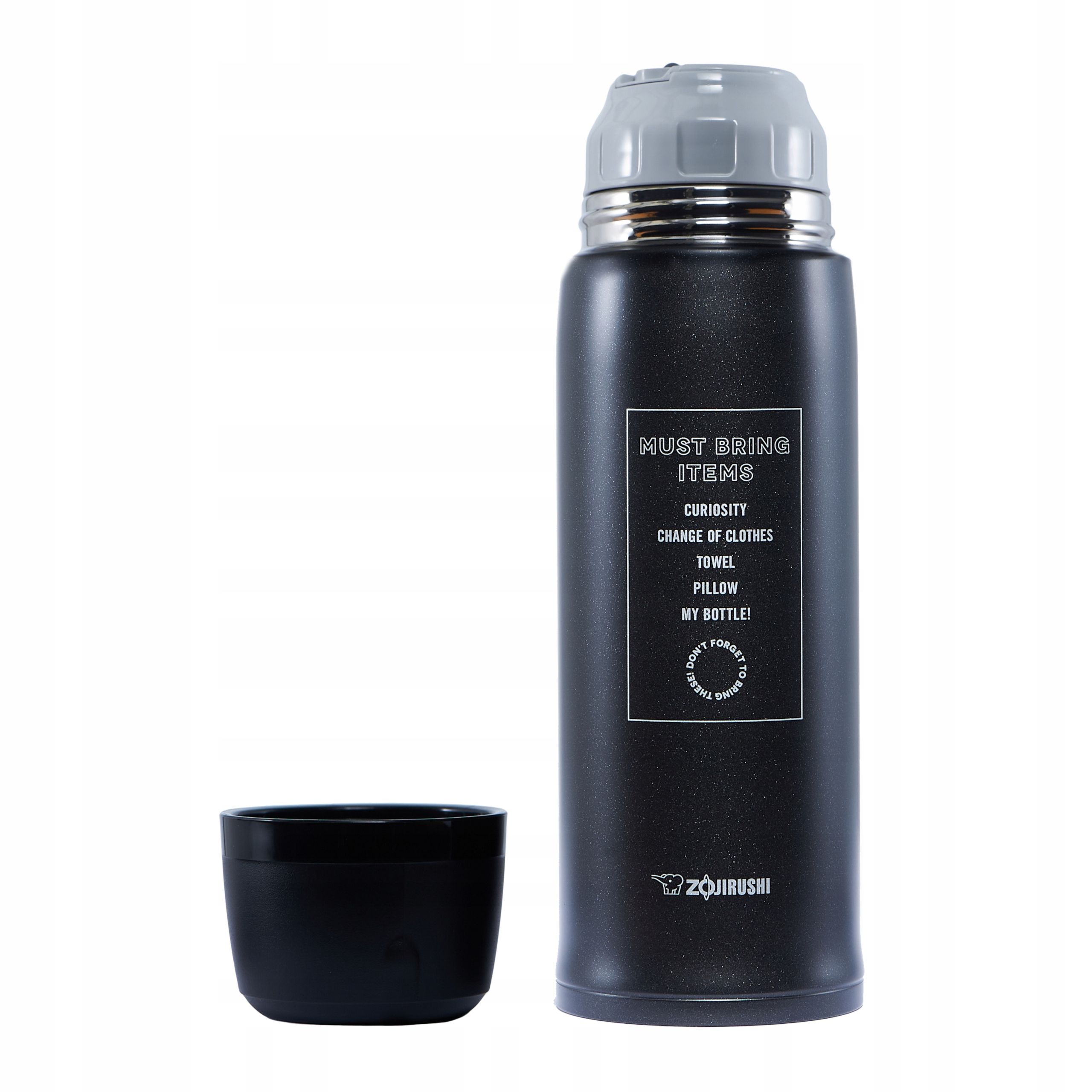  Plieninis termosas su taurė ant karštas gėrimai zojirushi sj-js10-xa 1l 24 val. hot
