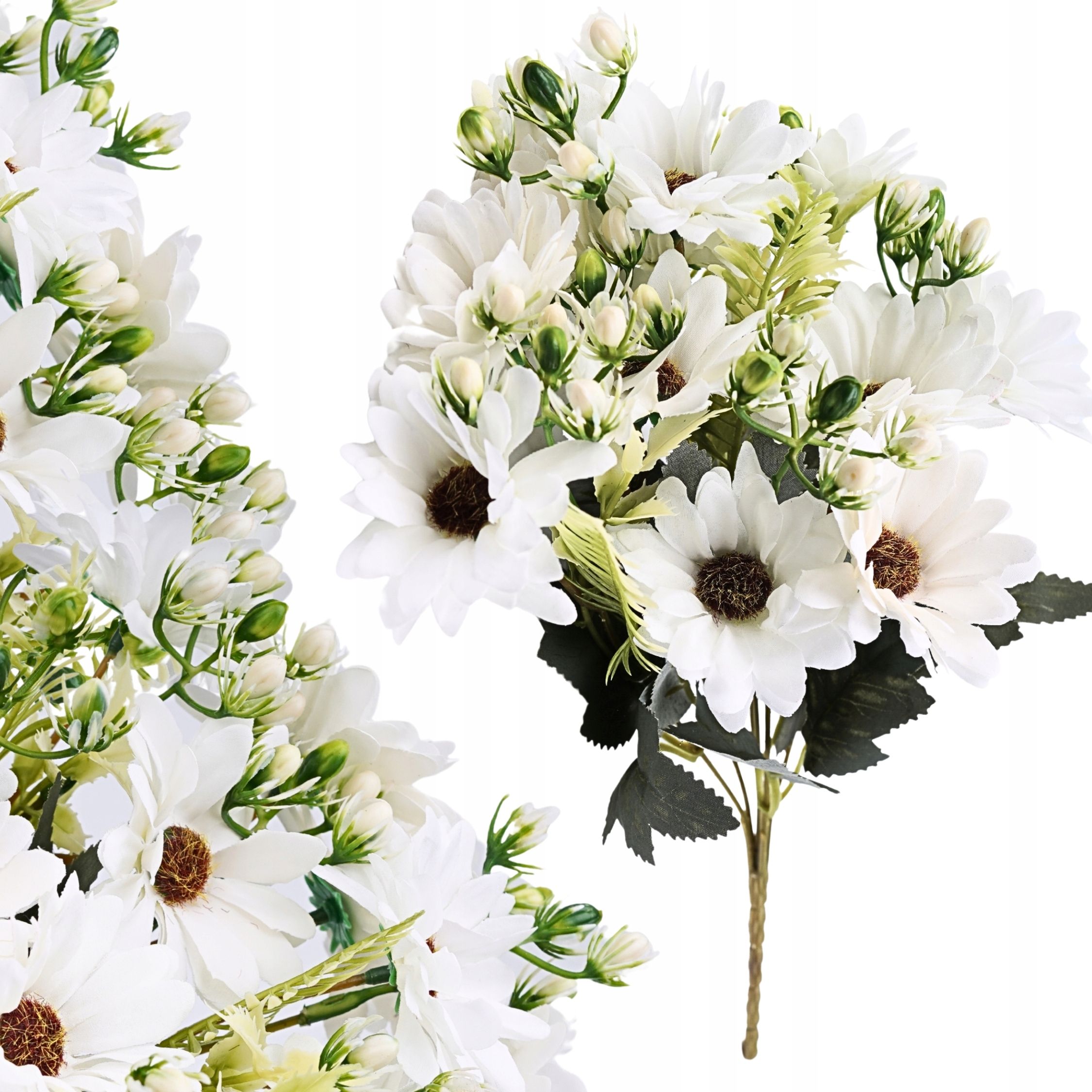  Mākslīgais zieds orhideja zars dekoratīvs rotājums florists pik 62cm