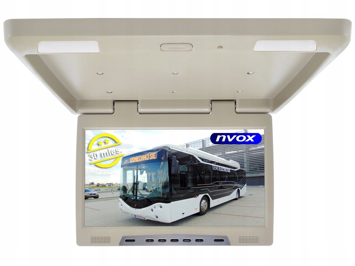  Nvox car monitor ceiling hanging lcd 20 " inches led ir vga