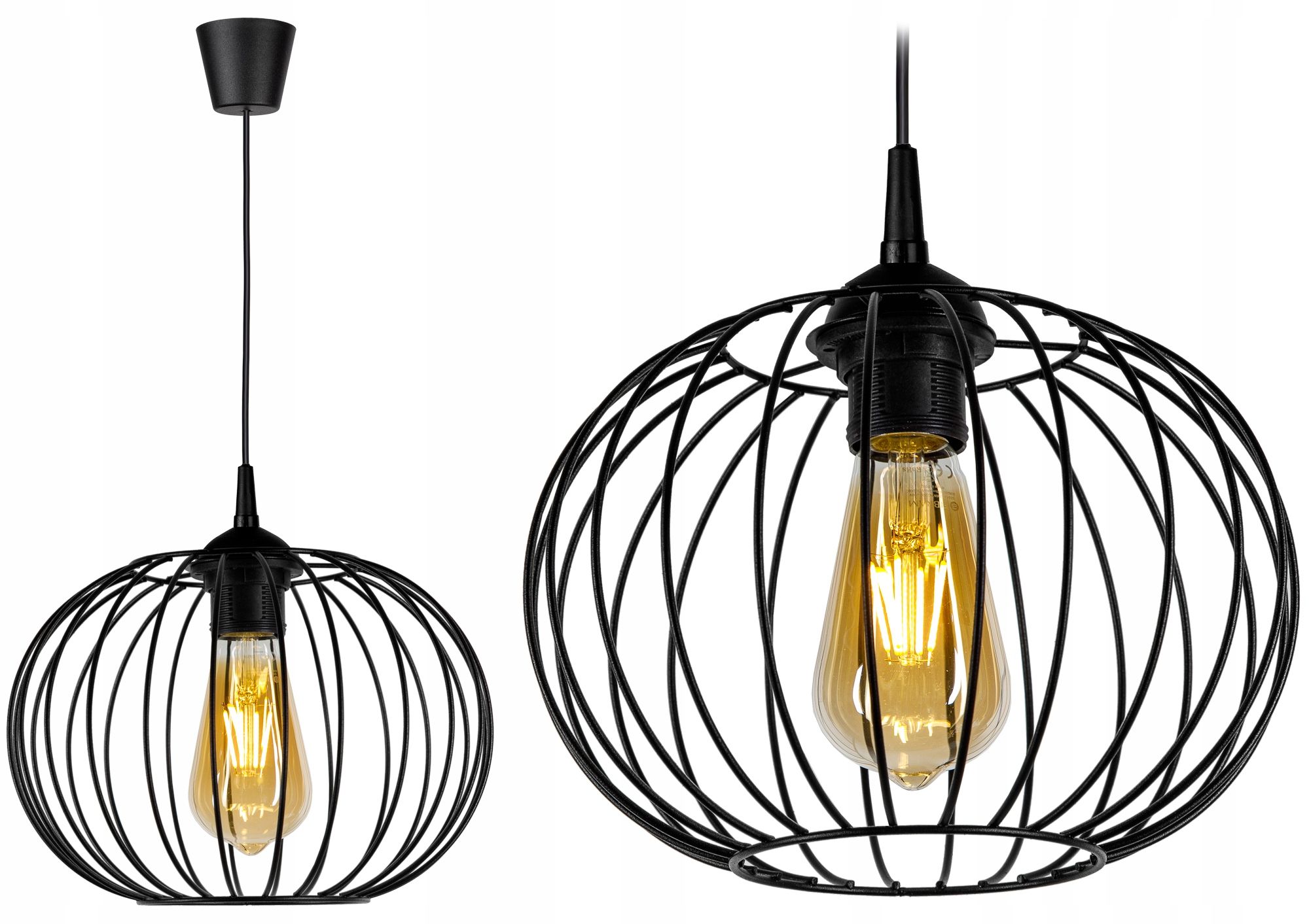  Stropní svítidlo závěsný diament loft styl edison led
