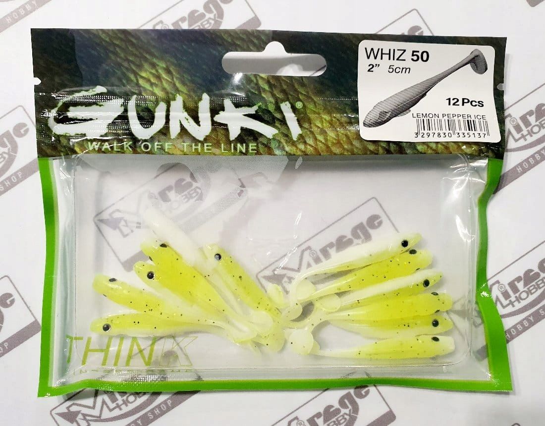  Norīt gunki kiddy 4"(10cm) - salt & pepper (op. 5 gab.) [52683]