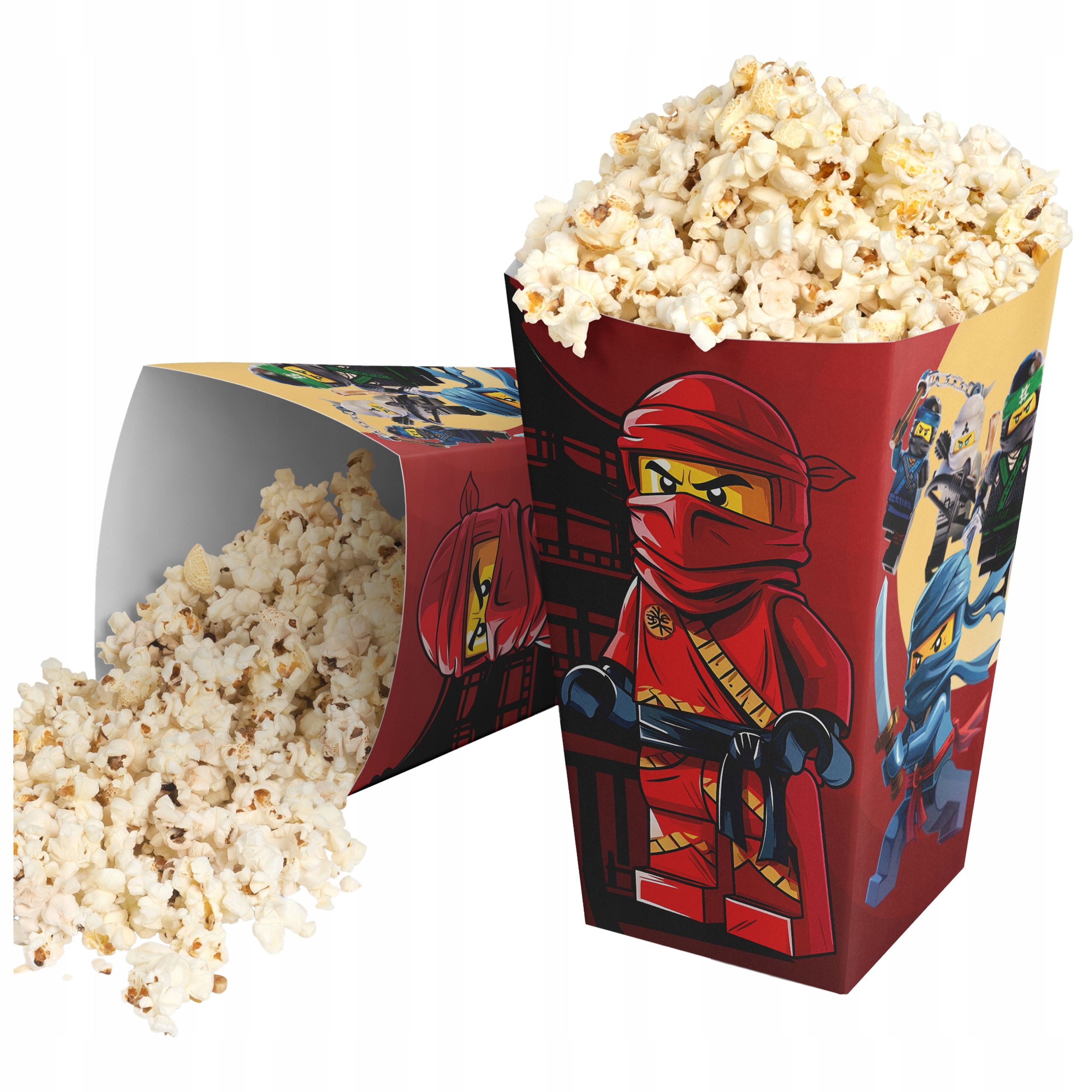  Popcorn boxes snacks football football footballer birthday 4pcs