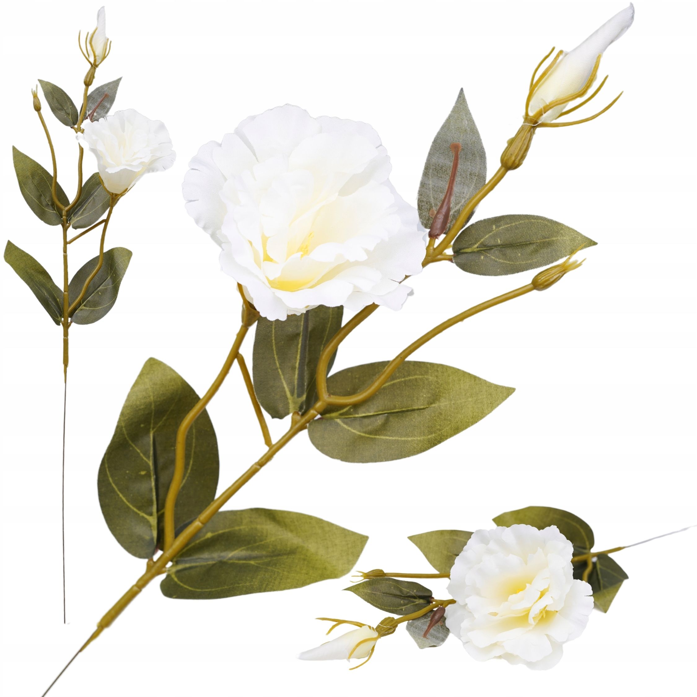  Mākslīgais zieds orhideja zars dekoratīvs rotājums florists pik 62cm