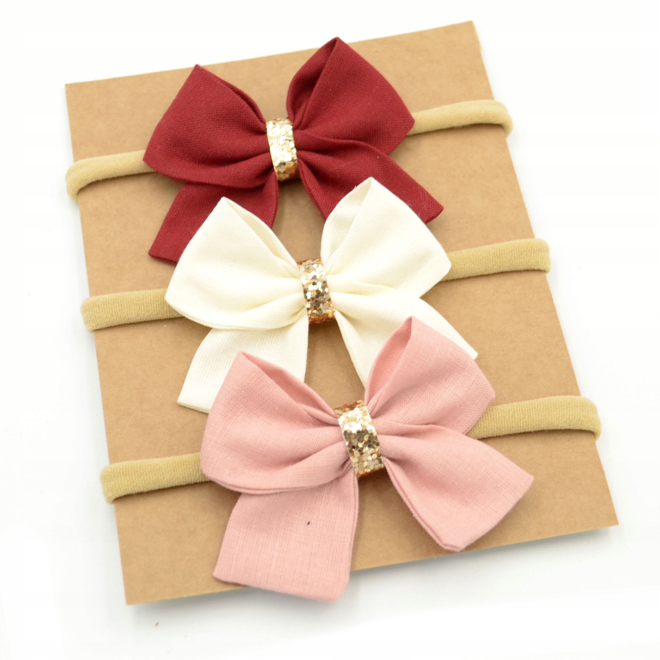 Stirnband für ein mädchen bantu rote farbe ren 2 pcs. weihnachtsset