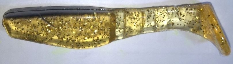  Manns predator 3,5cm geltonas su juodu grzbietem