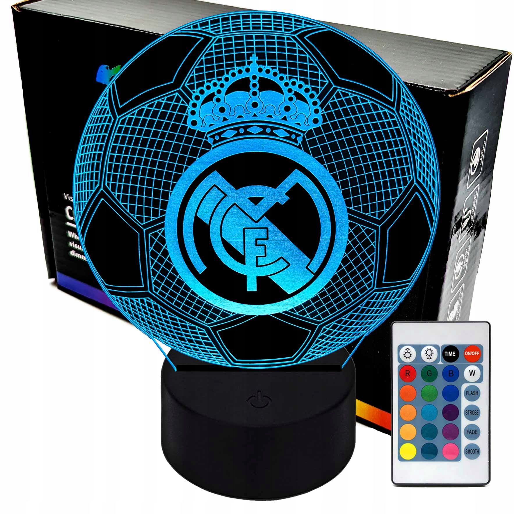  Noční světlo fotbal liverpool fc 3d lampy led