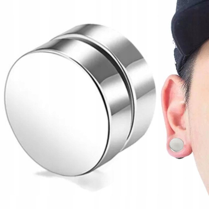  Klipid meeste sinine kõrvarõngad magnet