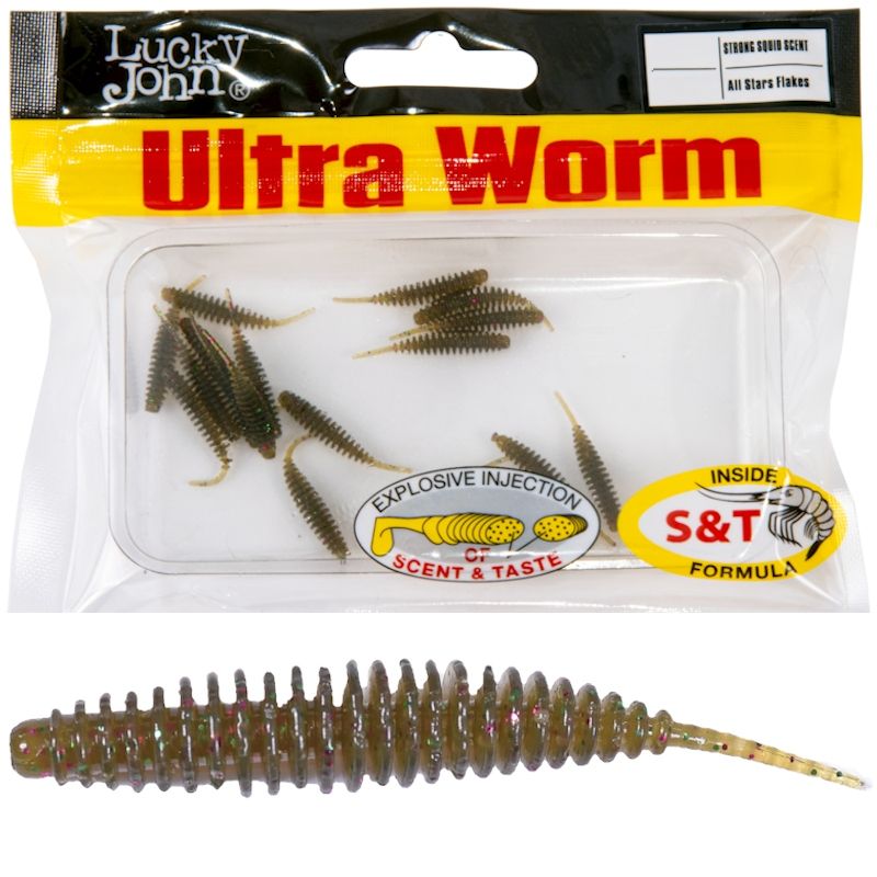  Guma kirminas lucky john ultraworm 2.0'' 5cm s13 purple plum 9x ant czeburaszke