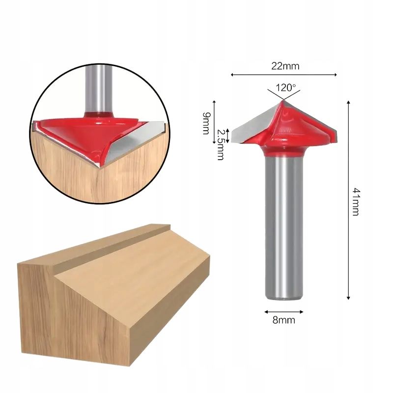  Frees planeerimise jaoks strugania puidu jaoks mdf 55x57mm südamik 8mm