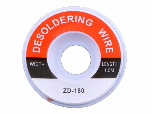  Geflochtenes seil entlötband zd-180 1,5mm x 1,5m
