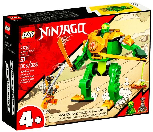  Lego ninjago - bojová súprava s mechem jaya nr 71805
