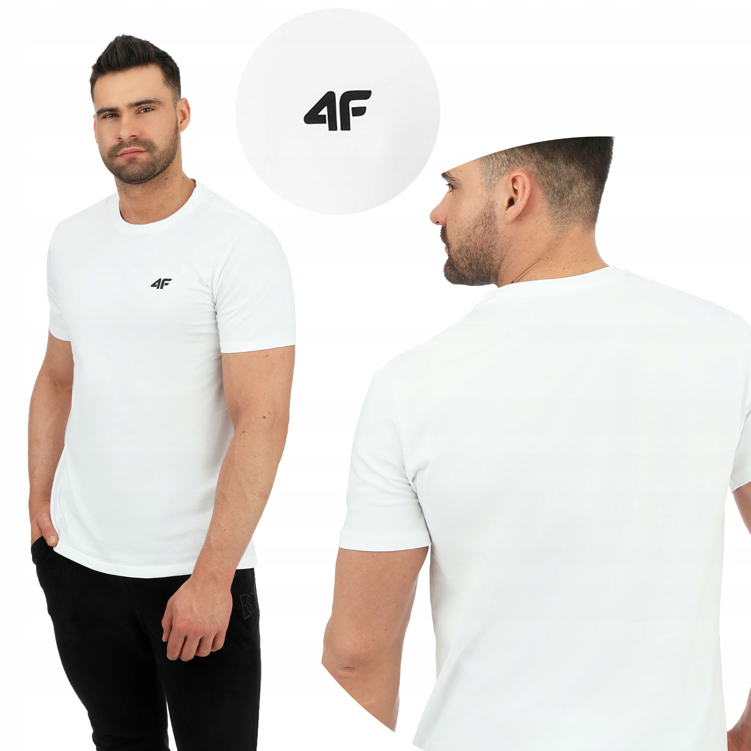  Men&#39;s t-shirts 4f cotton t-shirts sports xl ttshm2256 ss25