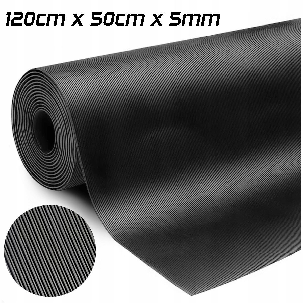  Gumená doska koberce 1200mm x 3mm 0.6m2 guma protišmyková molet