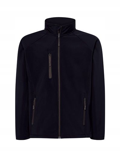  Pánská bunda jaro podzim softshell černá barva