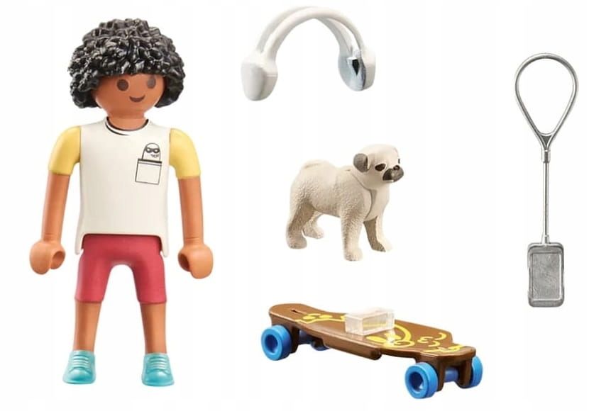  Komplektas playmobil 71423 automobilis su nameliu ant ratų