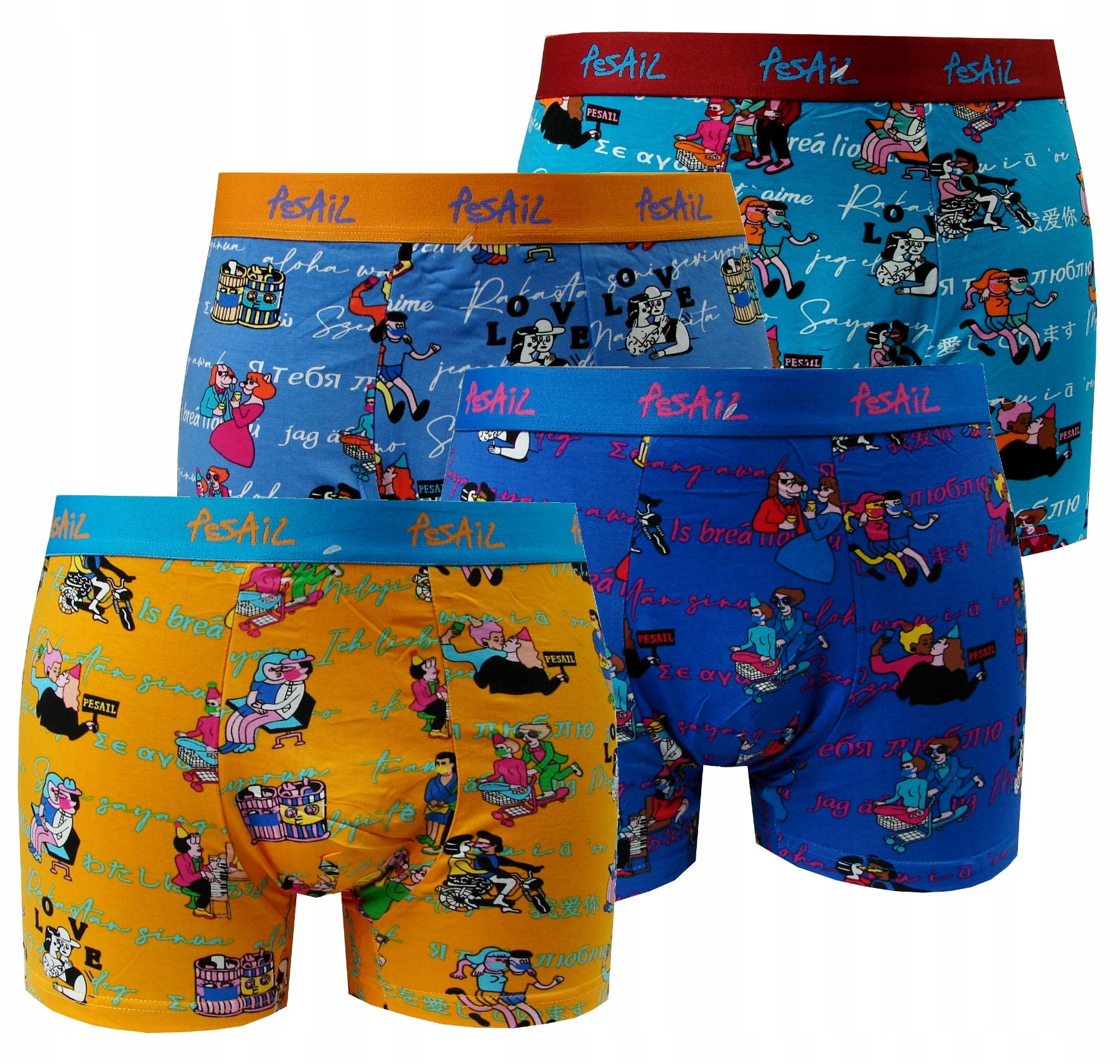  Pánske boxerky bavlna 4 balenia. xl b85687