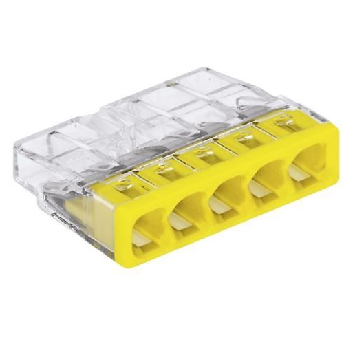  Greita jungtis montavimo wago 4 x 0,5-2,5mm 10  vnt.