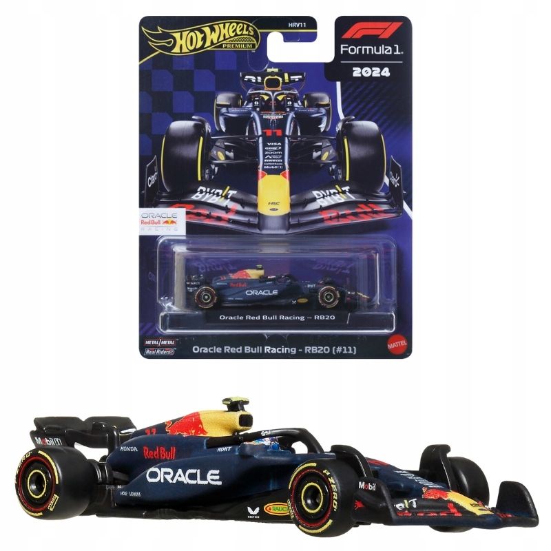  Hot wheels premium f1 race team oracle red bull racing hrv11 jbm19 rb20