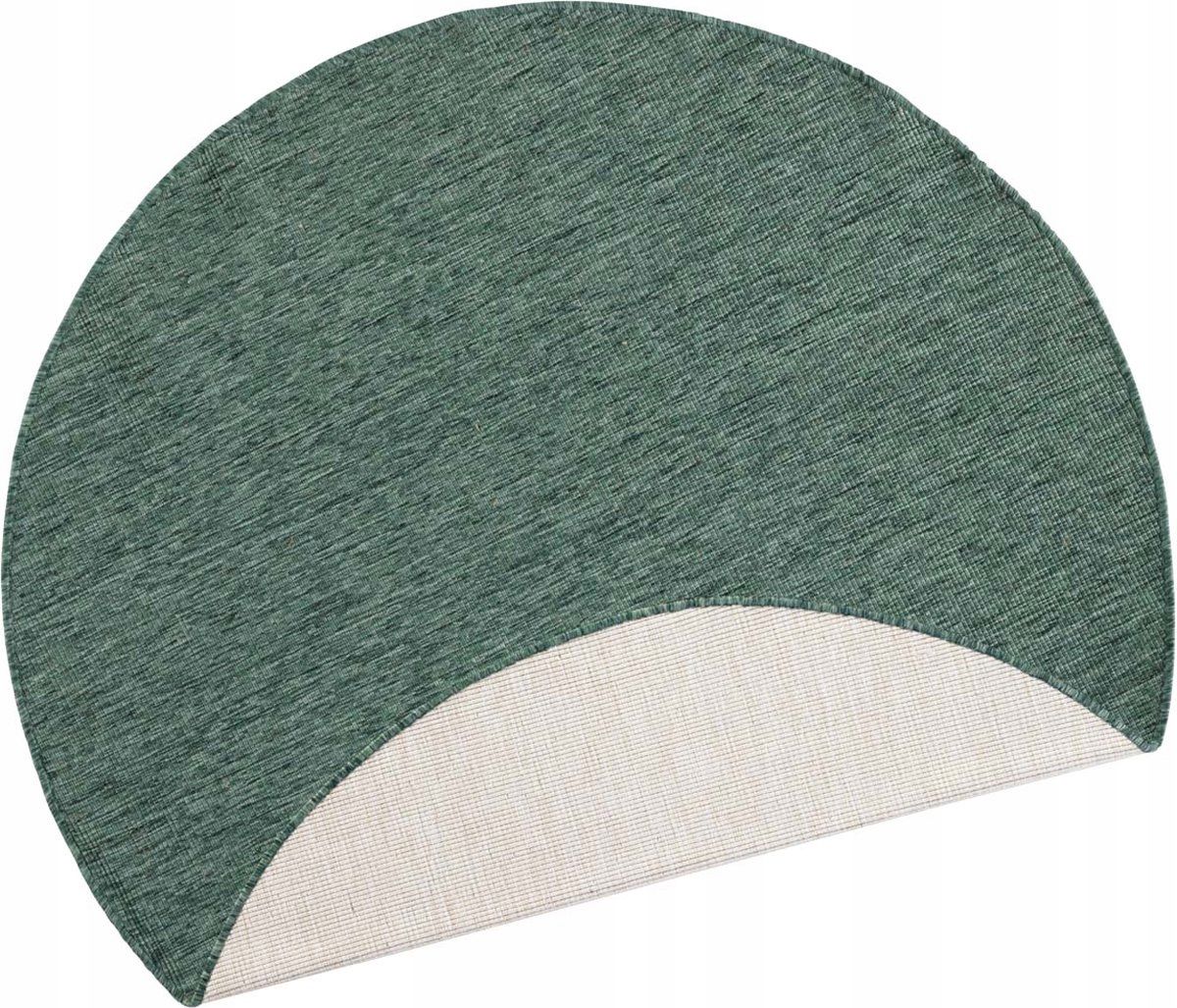  Round carpet for the living room 140cm , soft italian ,green creamy pattern mandala