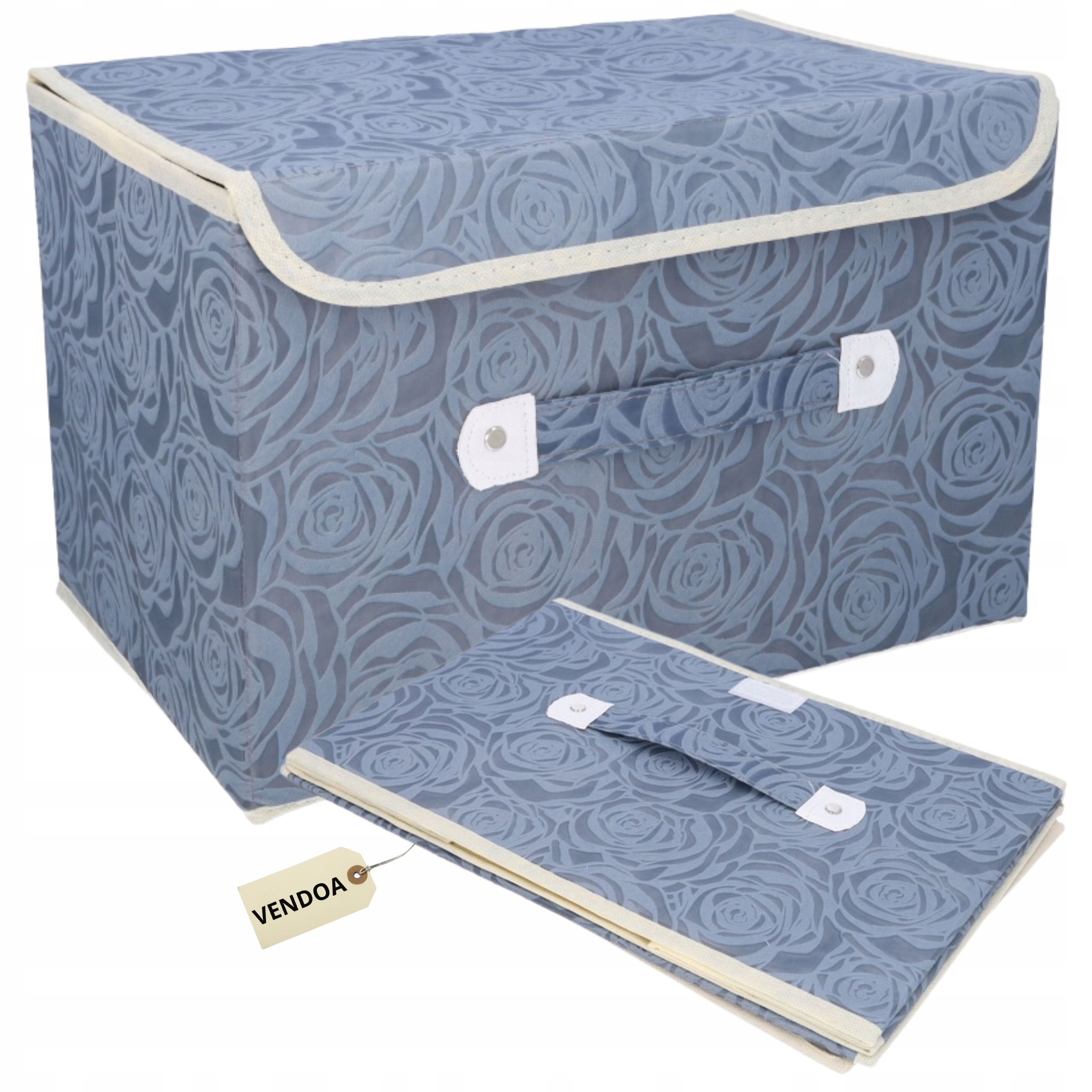  Organizér do skříně 38x25x25 látková krabička krabice skladování