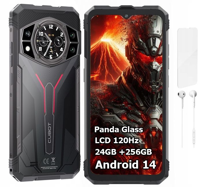  Smartphone cubot king kong star 2 24/256gb dual 5g armored ip69k military