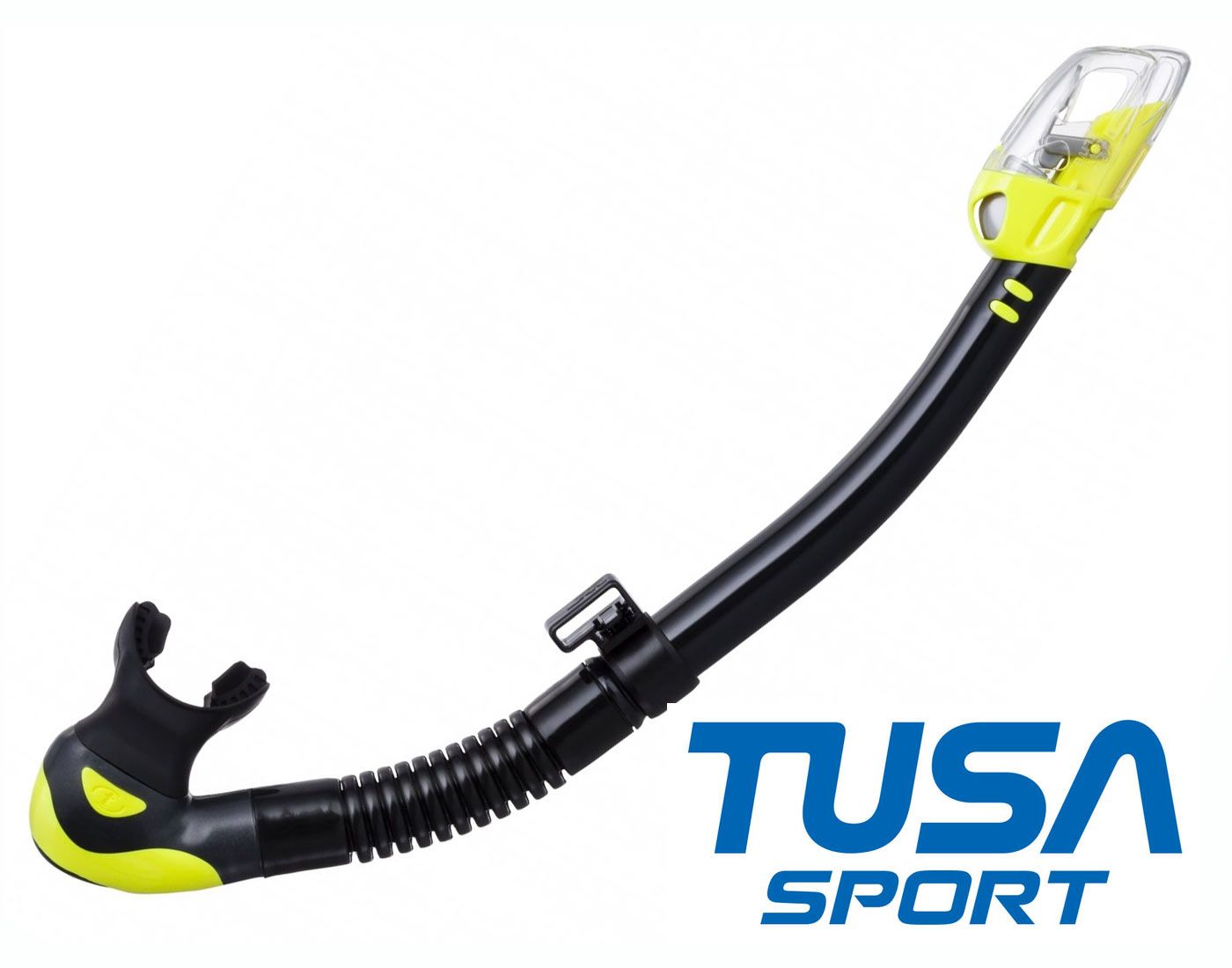 Tusa nardymo vamzdelis hyperdry elite ii sp0101 fy sausas vožtuvas snorkeling geltonas