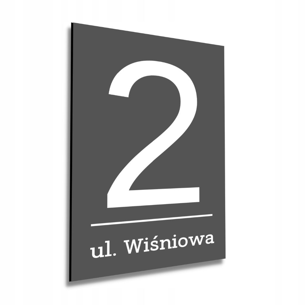  Duza tabulka rada srebrna adresář 30x45cm číslo domu aluminum tisk uv