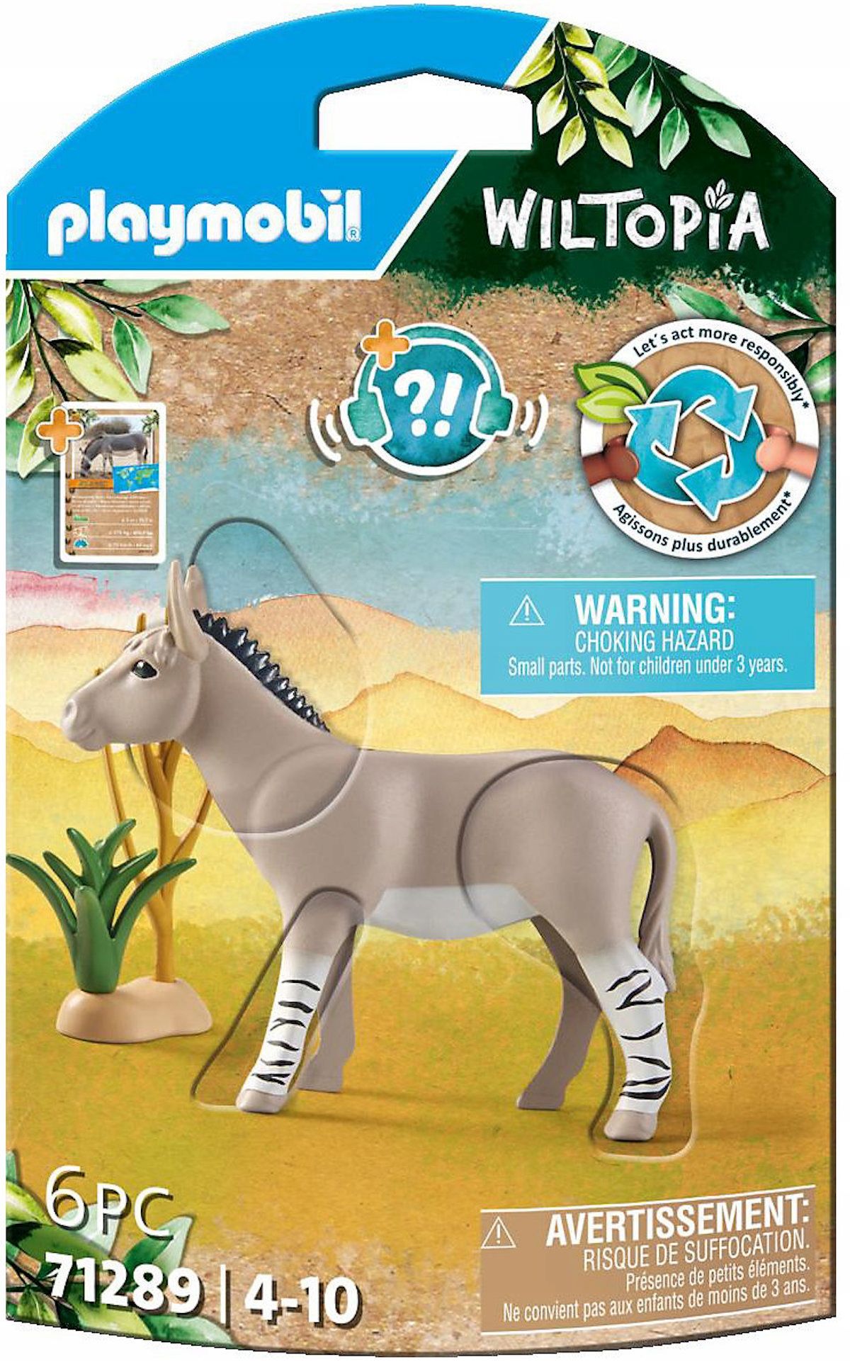  Playmobil rodina chalupa na stromě wiltopia 71013 + katalog s plakatem