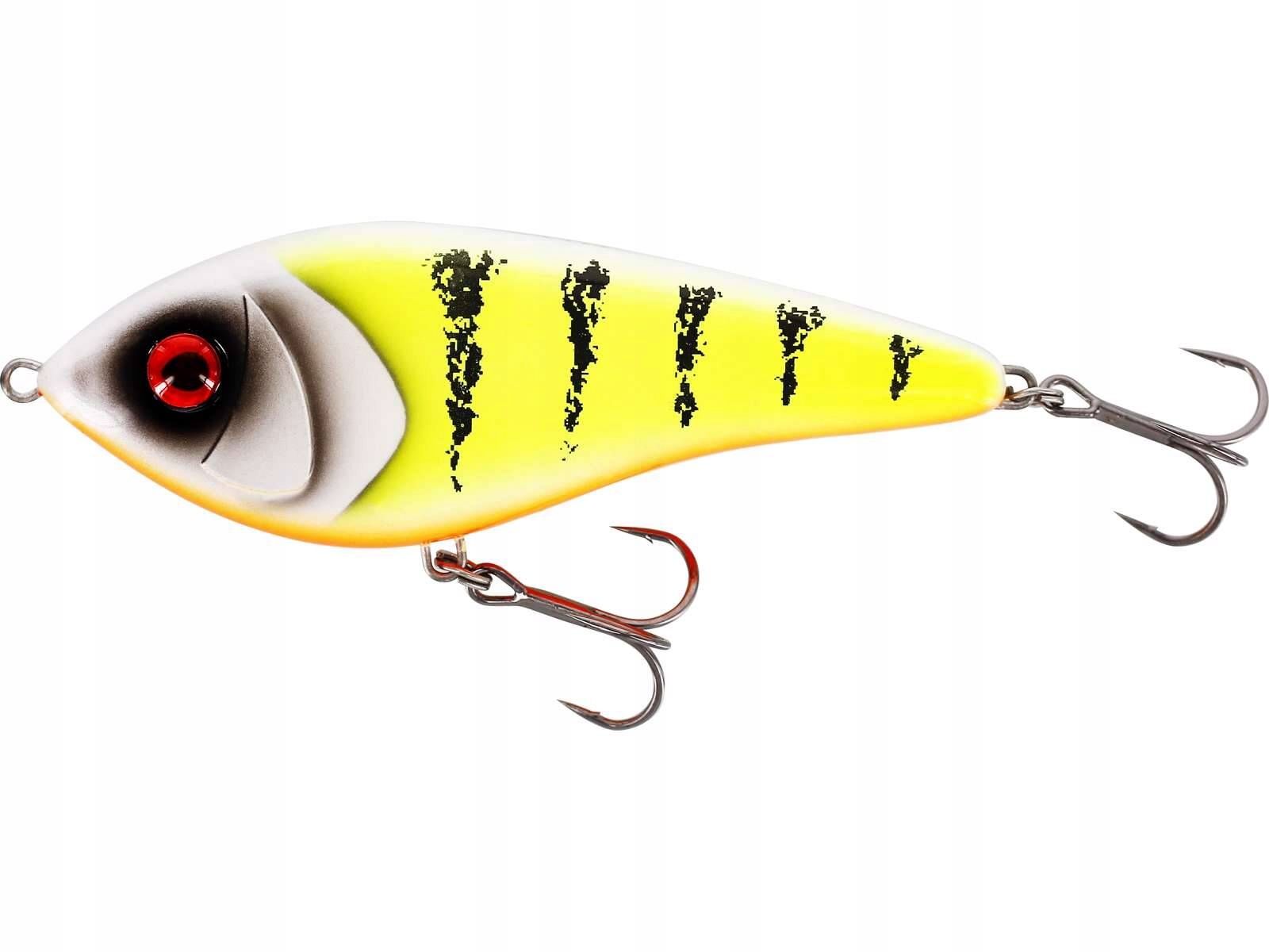  Vobleris westin swim jerk 10cm 34g - skęstantis - 3d rocky red