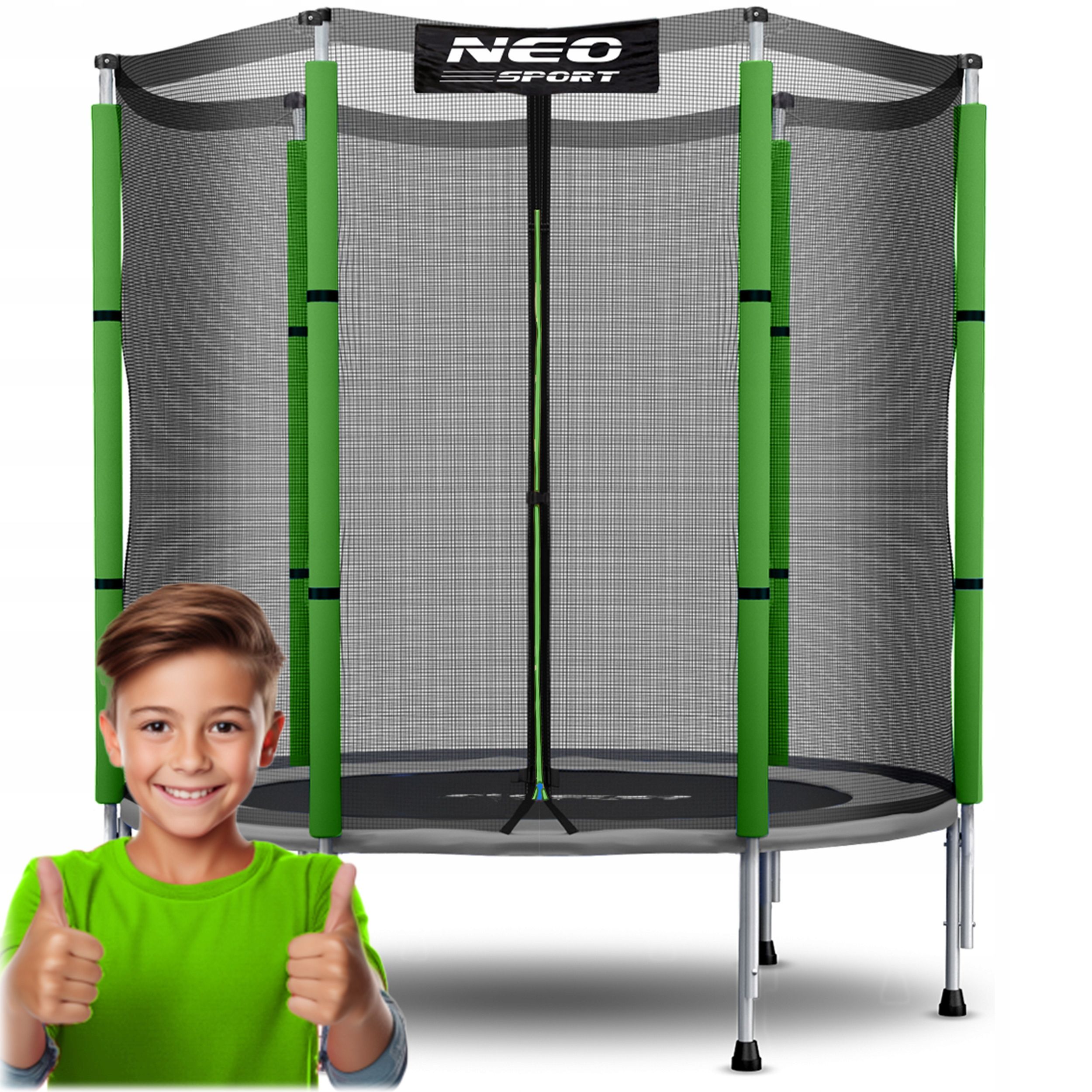  Venkovní trampolína domov pro děti 140cm 4,5 stopy neosport