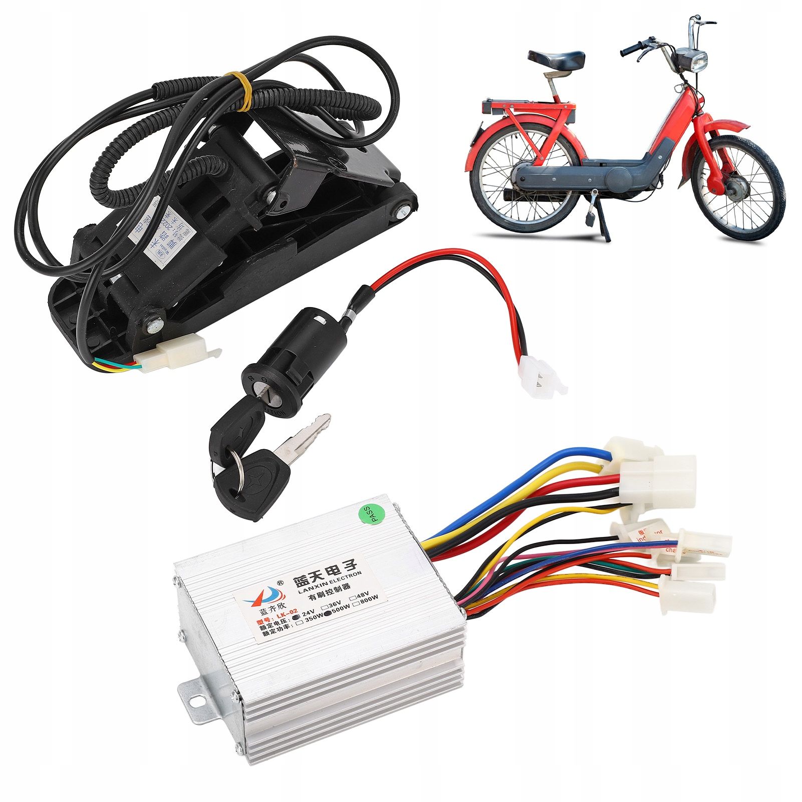 Kontrolieris elektriskais velosipēds 36v 1000w kopa