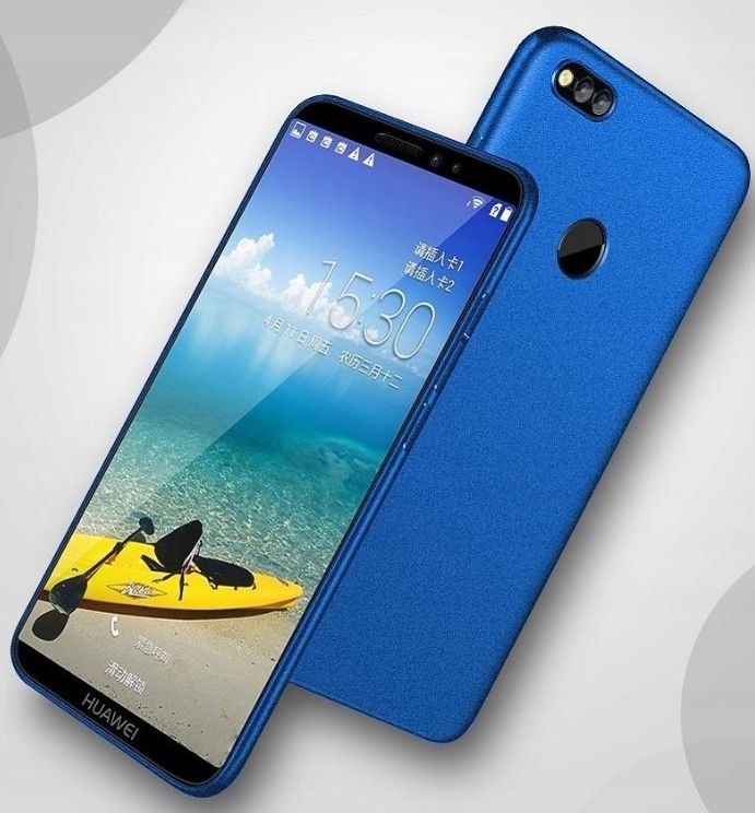  Případ velmi slim carbon case - honor 7x / bnd-l21 , bnd-tl10 /