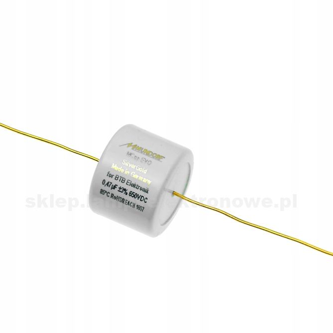 Kondensator mcap evo silvergold 0.047uf = 0,047uf, 47nf 650v mundorf