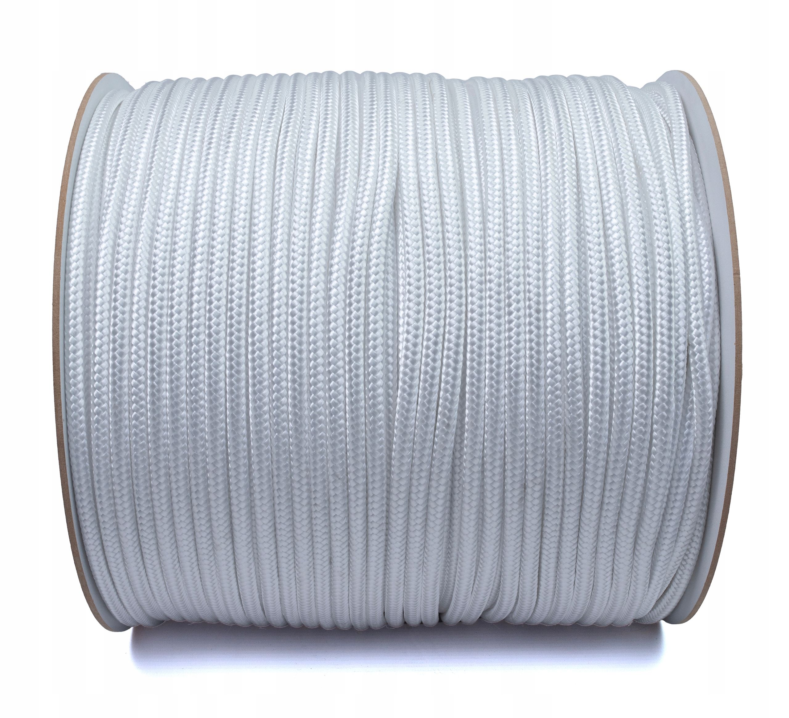  Polüpropüleenist köis valge punutud pael tahke 10mm 10m