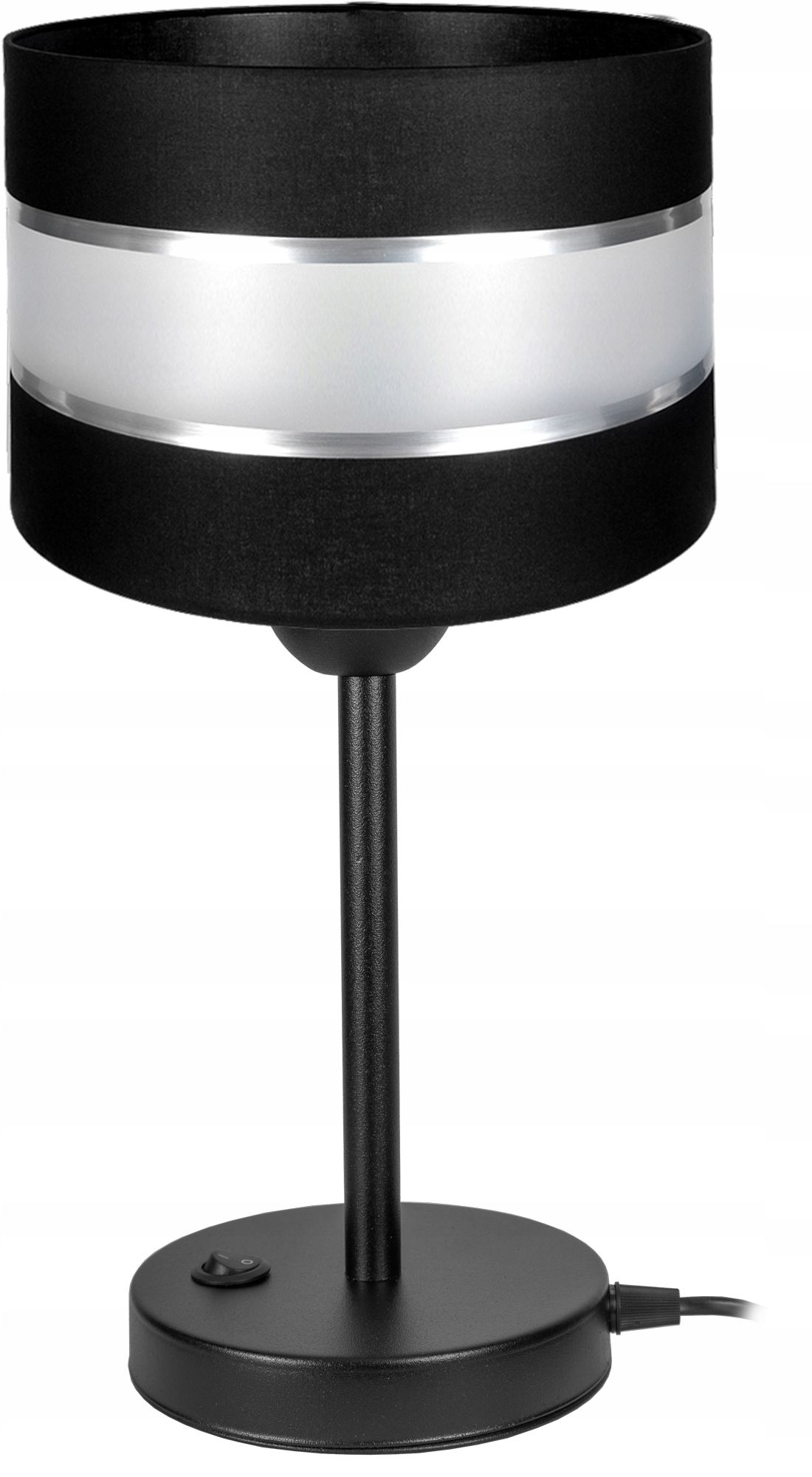  Štýlový nočná/stolová lampa moderné sklo kapucňa plisované grafitová farba led