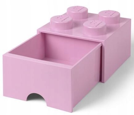  Lego dėtuvė kaladėlė 4 stalčius juodas rašomajam stalui
