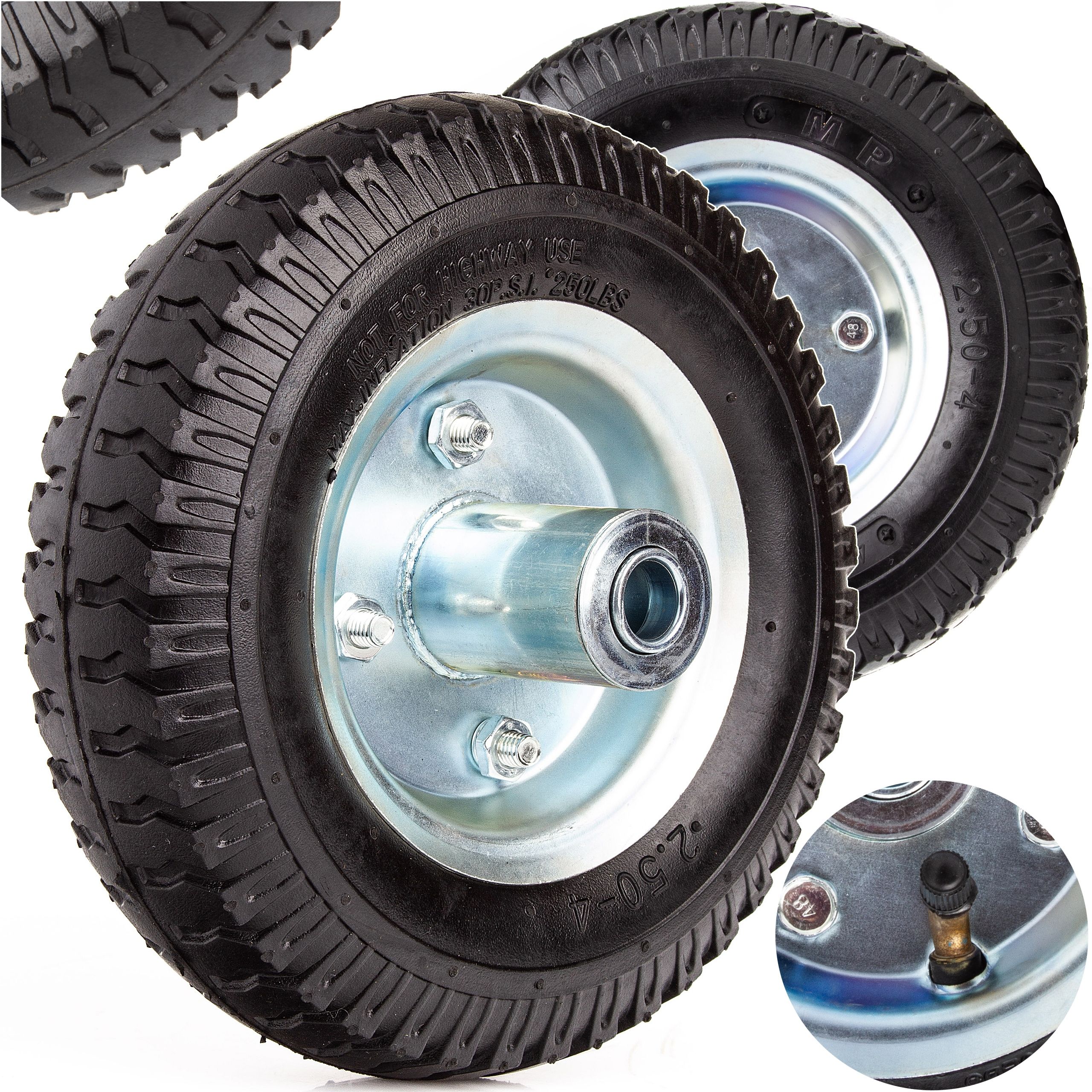  Kolo 2,5-4 2,5/4 cvik hvězda vozíky nafukovací odolný 215 mm ; 21,5 cm
