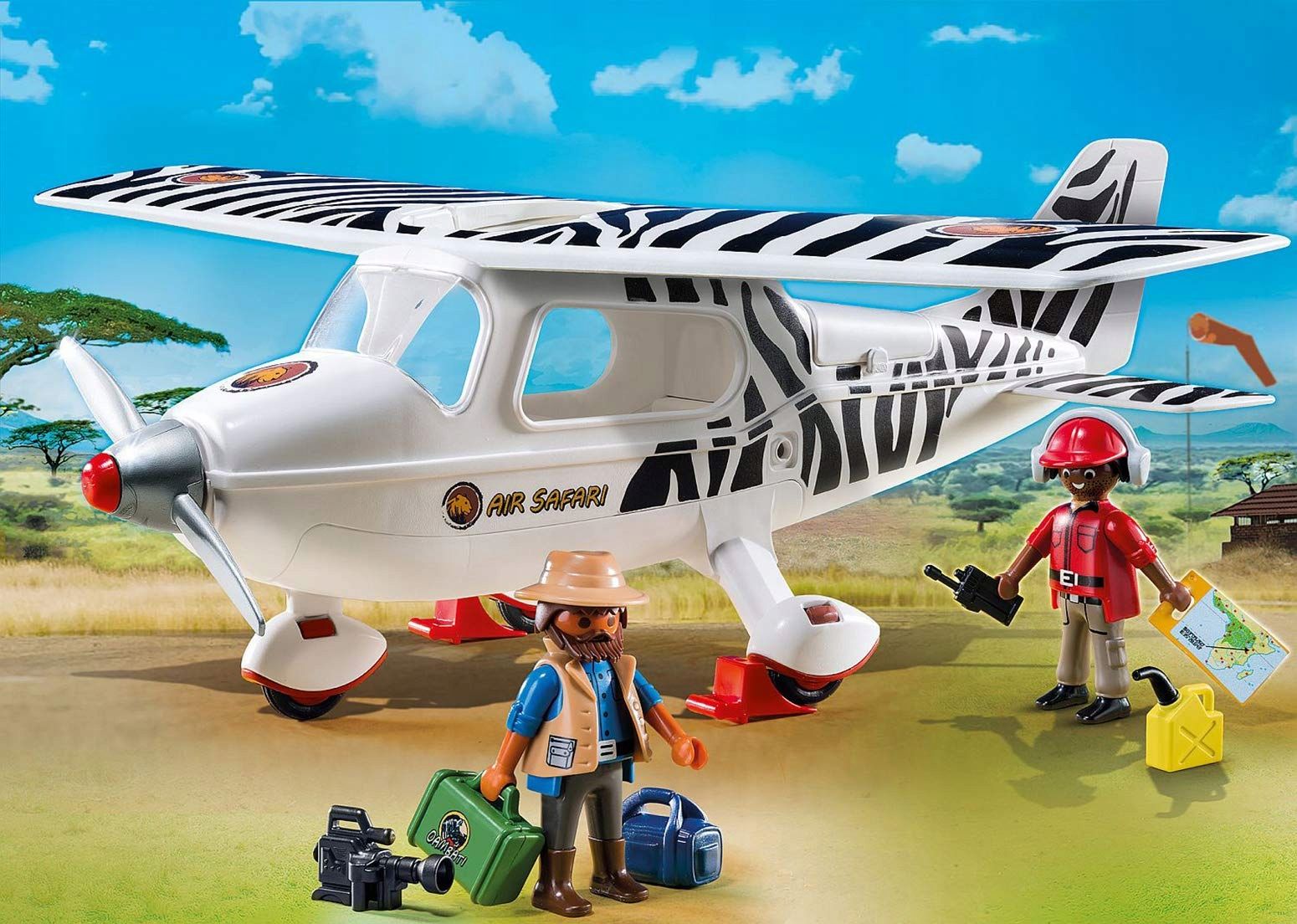  Komplektas playmobil 71423 automobilis su nameliu ant ratų