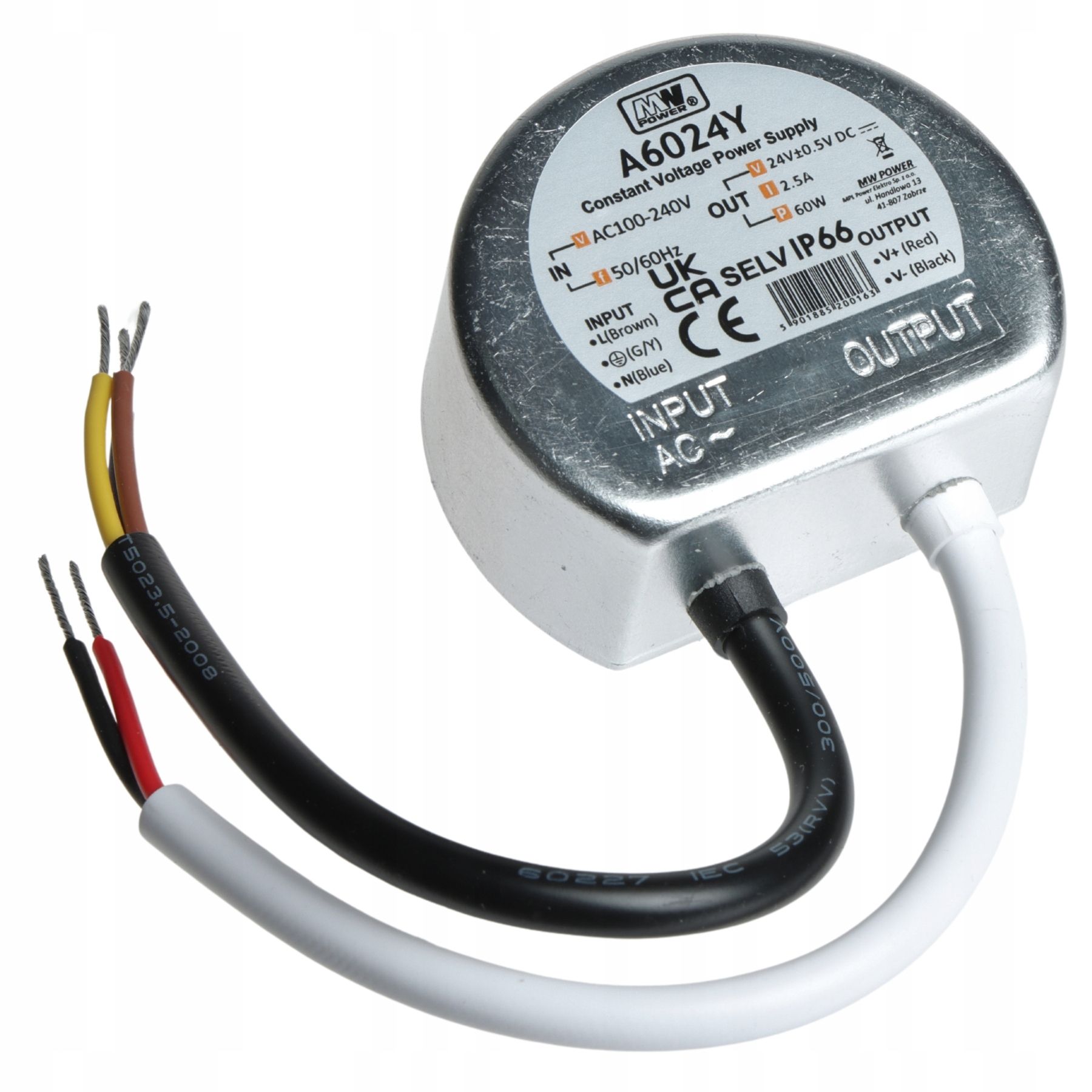  Zdroj energie 45w 24v/dc krytí ip67 krabice 1,87a af4524y spínaný zdroj