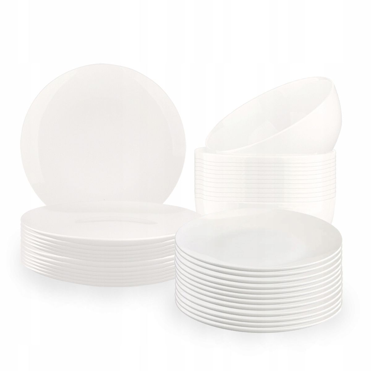  Tellerset 6 personen schüsseln platten 18 pcs. altom design reactive ivory