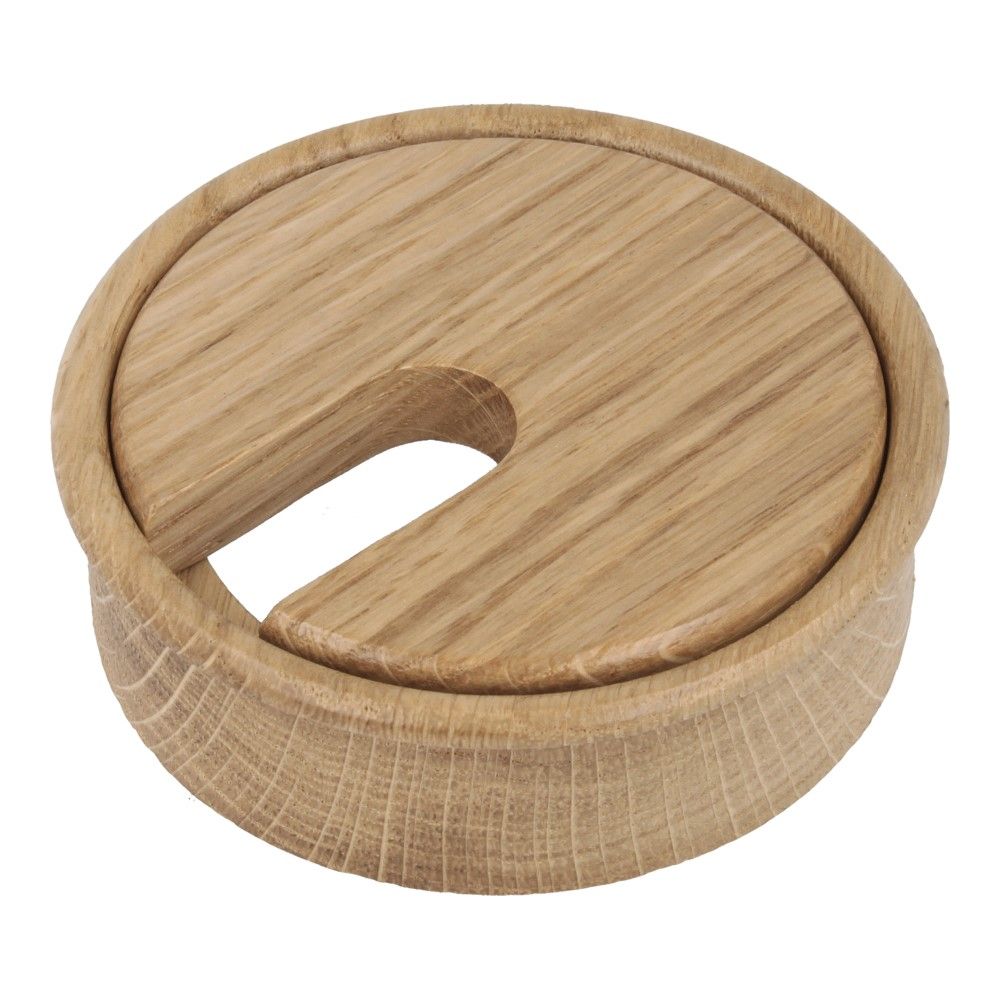  Dřevěná elektroinstalační zásuvka těsnění javor 80x23mm