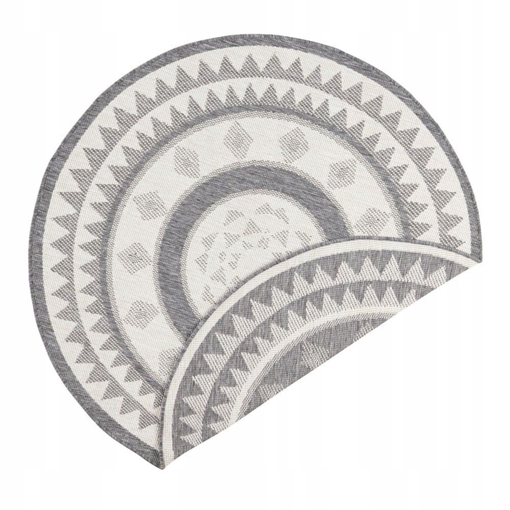  Round carpet for the living room 140cm , soft italian ,green creamy pattern mandala