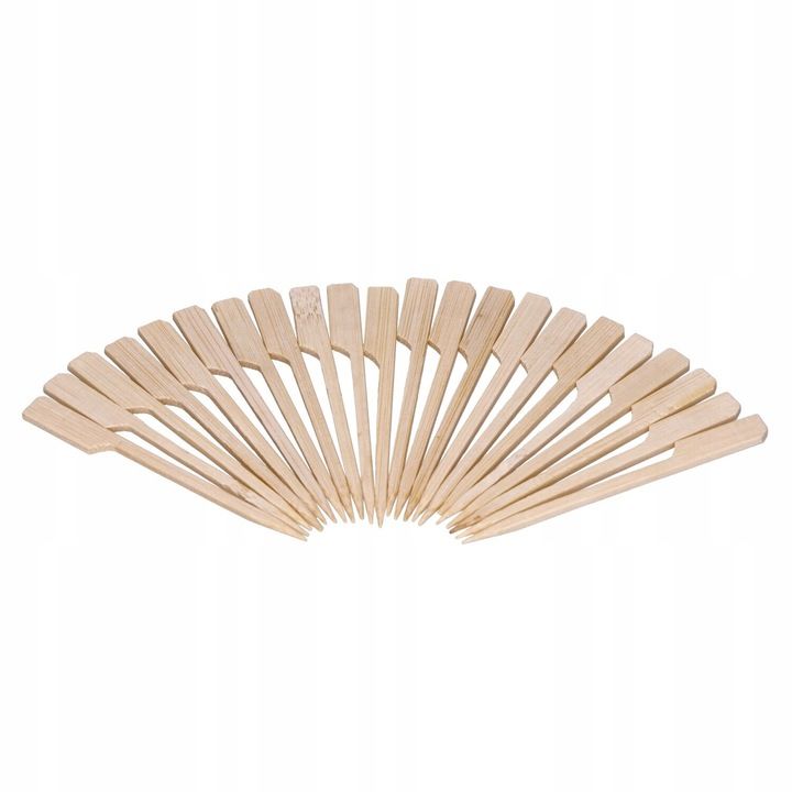  Klebt dekorativ snack-pins snacks rosa bälle 12cm 100 stück