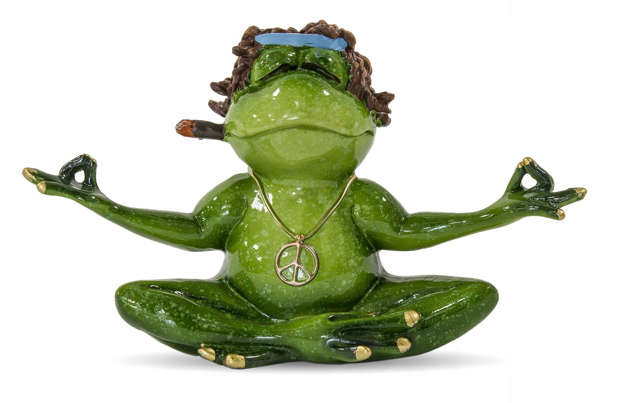  Figur frosch frosch auf rybach angler fischer geschenk
