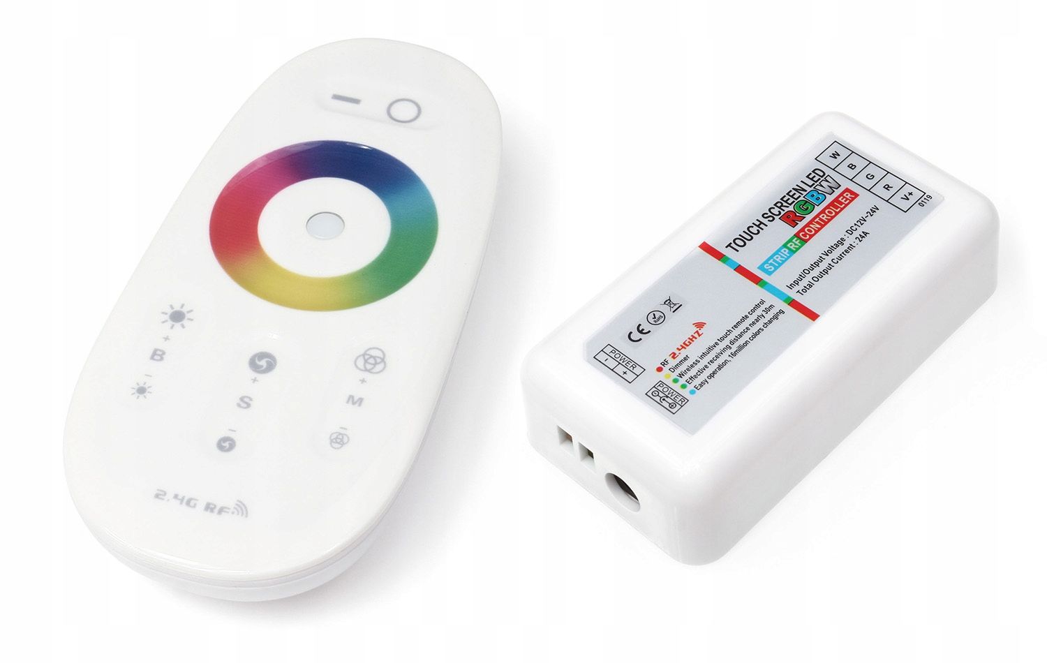  Valdiklio led juostos rgb smart tuya 5-24v 6a dc programėlė mobilus
