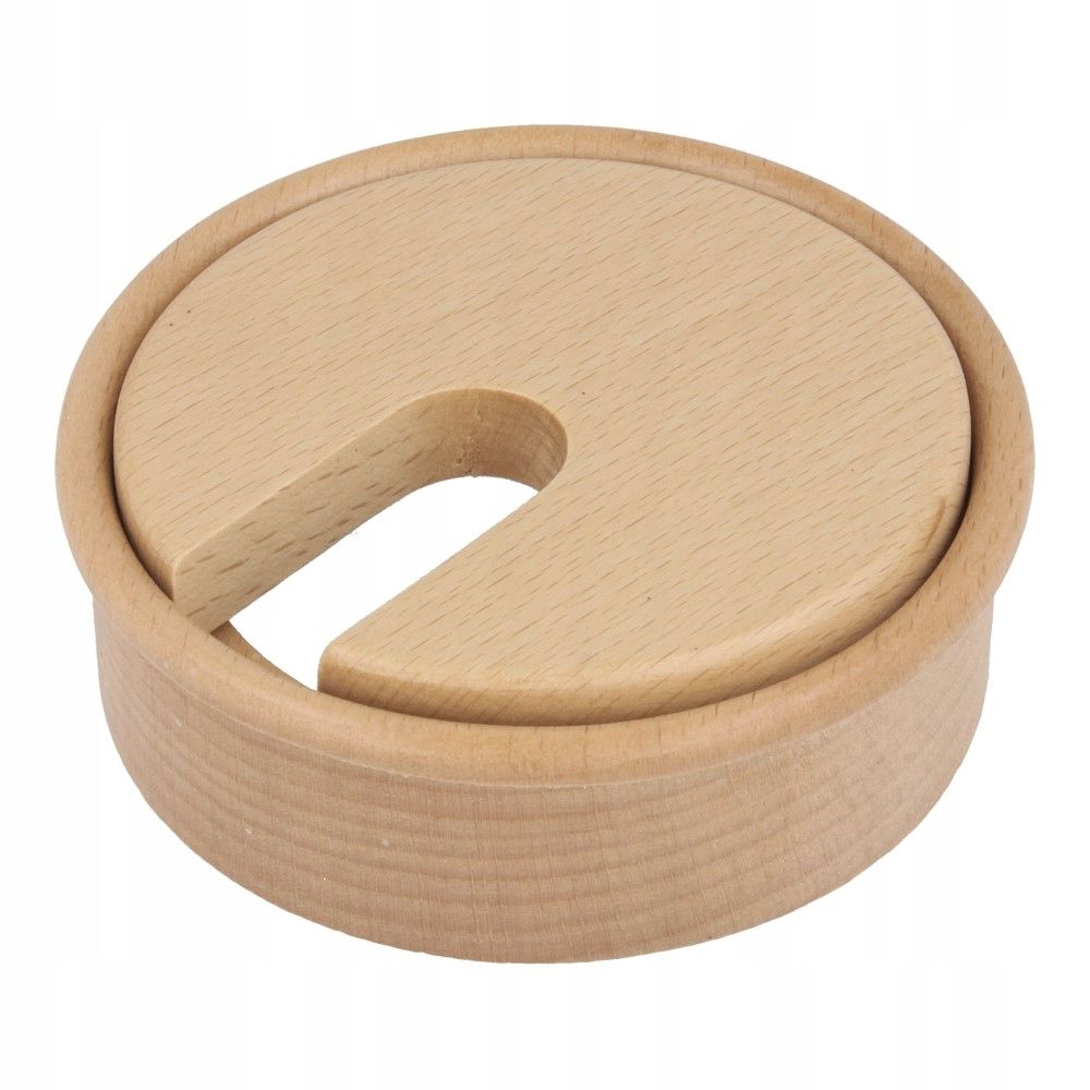  Dřevěná elektroinstalační zásuvka těsnění javor 80x23mm