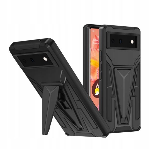  Šarvuotas dėklas ring case į google pixel pixel 6 raudonas byla korpusas
